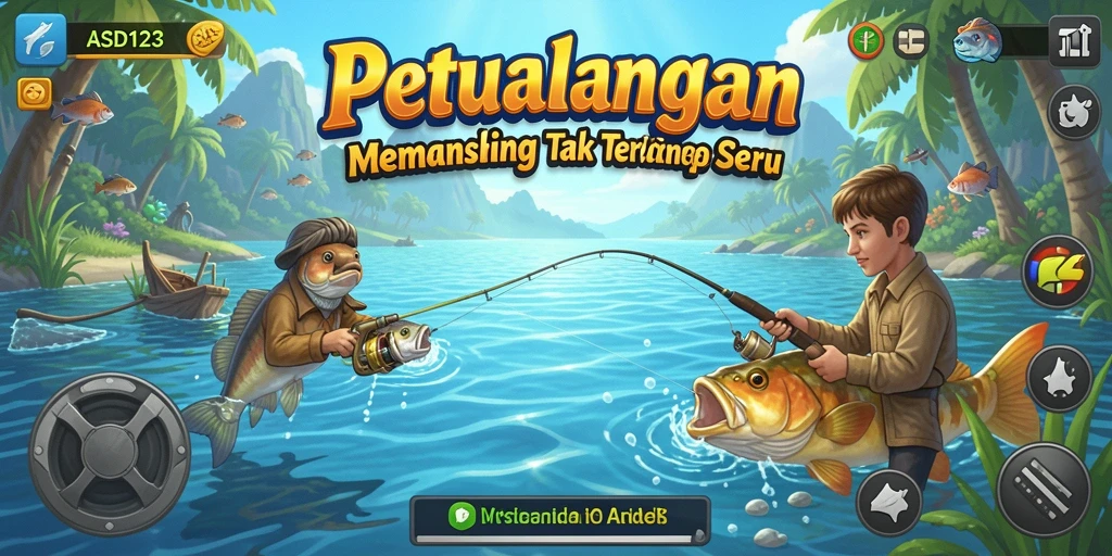 Pengalaman memancing yang imersif dan seru dalam ASD123.
