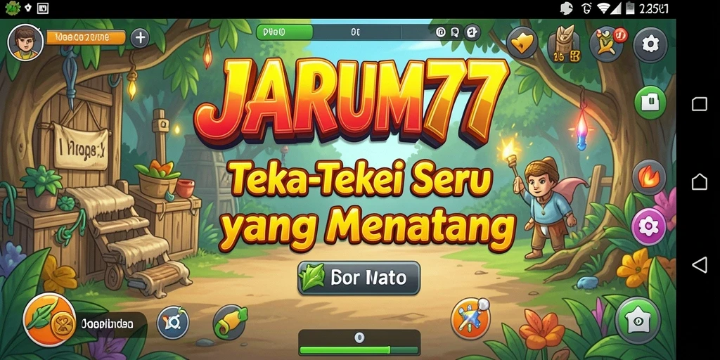 Gameplay seru JARUM77 yang memikat pemain dengan teka-teki.