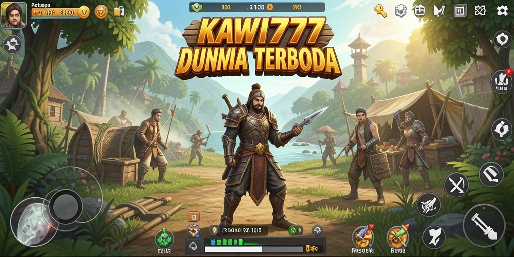 Tampilan gameplay KAWI777 yang menakjubkan di dunia terbuka.