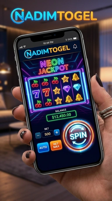 Tampilan antarmuka aplikasi nadimtogel yang bersih dan berfungsi secara efektif.